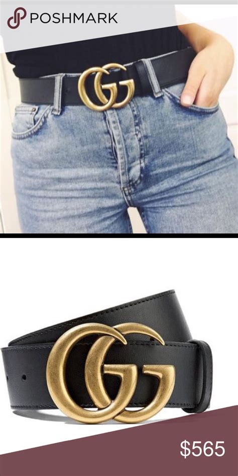 womens black gucci belt used|authentic gucci women belt.